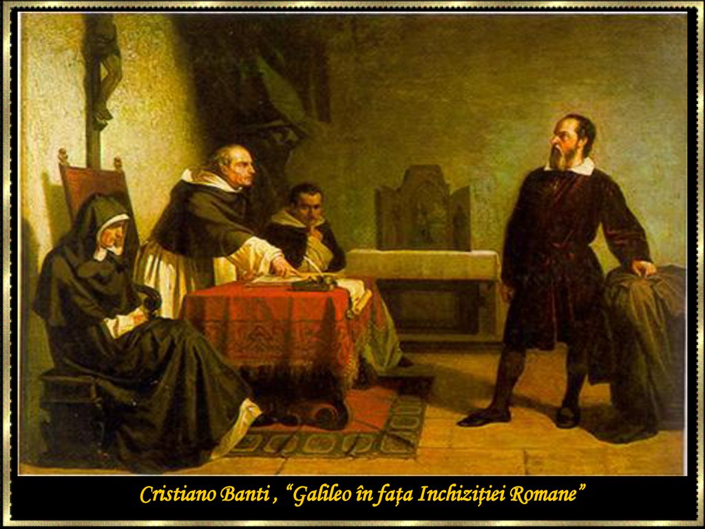 Cristiano Banti , Galileo în faţa Inchiziţiei Romane