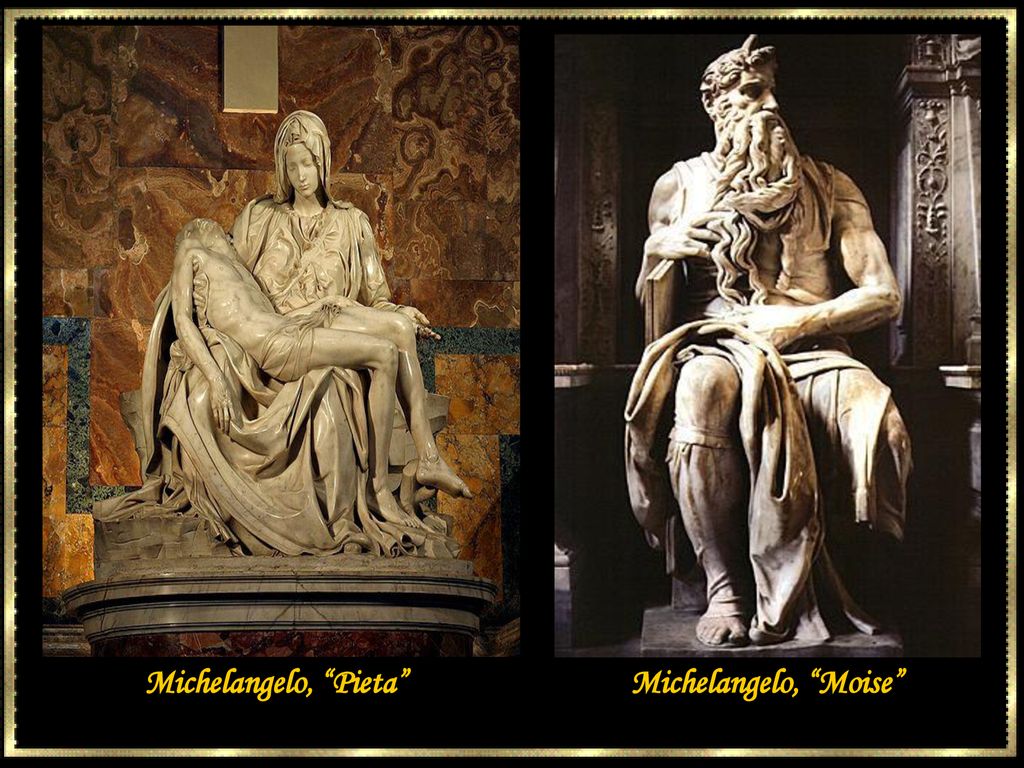 Michelangelo, Pieta Michelangelo, Moise