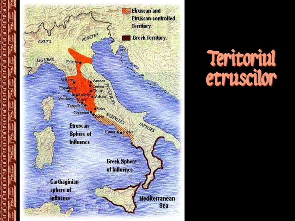 Teritoriul etruscilor