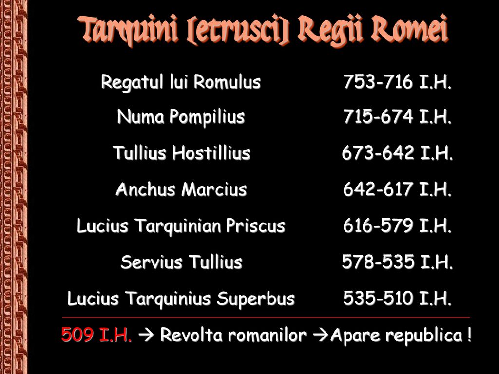 Tarquini [etrusci] Regii Romei