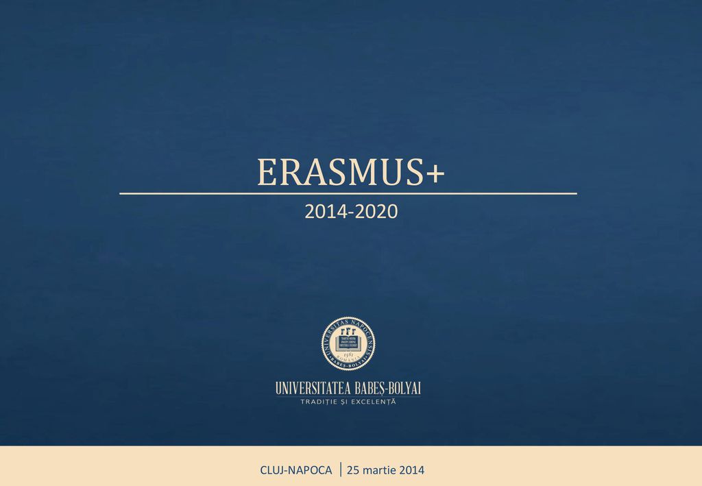 ERASMUS CLUJ-NAPOCA 25 martie 2014