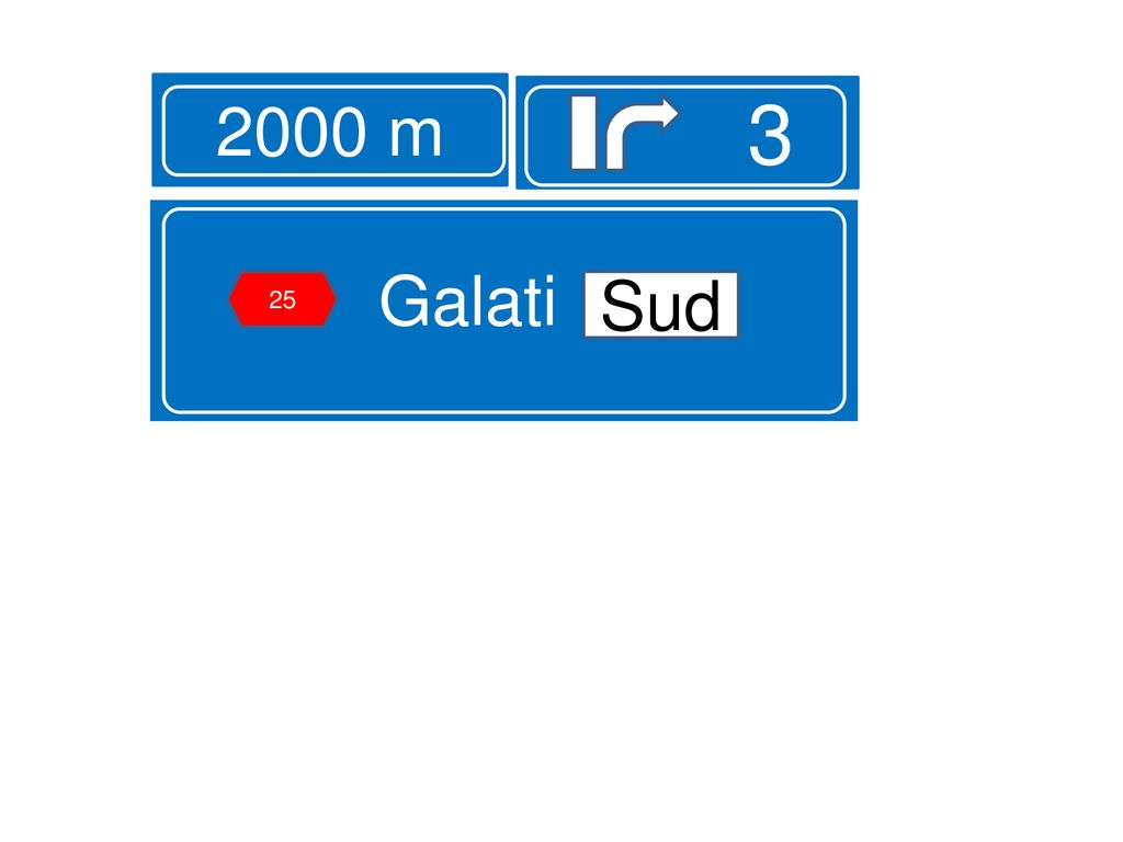 2000 m 3 Galati sud 25 Sud
