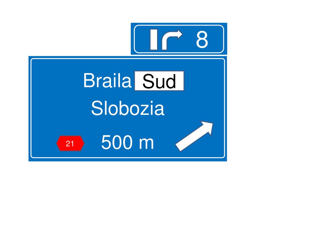 8 Braila vest Slobozia 500 m Sud 21