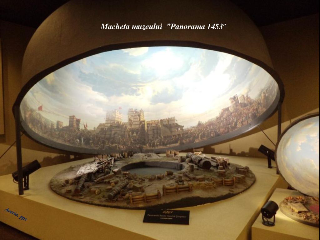 Macheta muzeului Panorama 1453