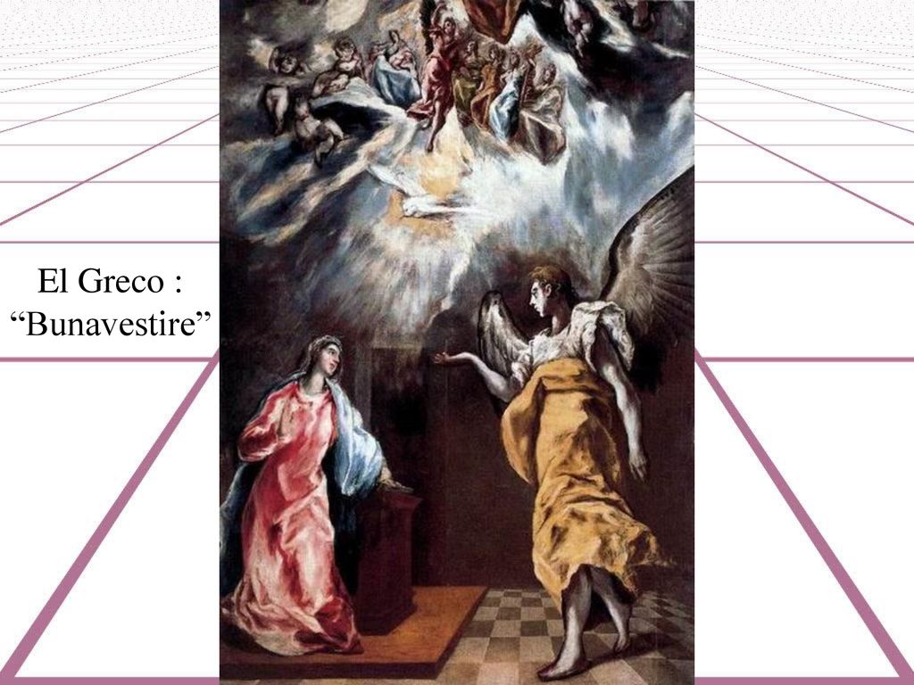 El Greco : Bunavestire