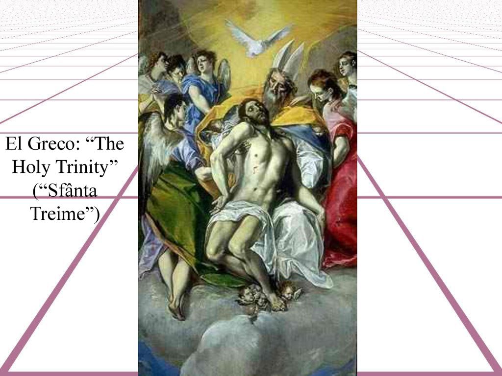 El Greco: The Holy Trinity ( Sfânta Treime )