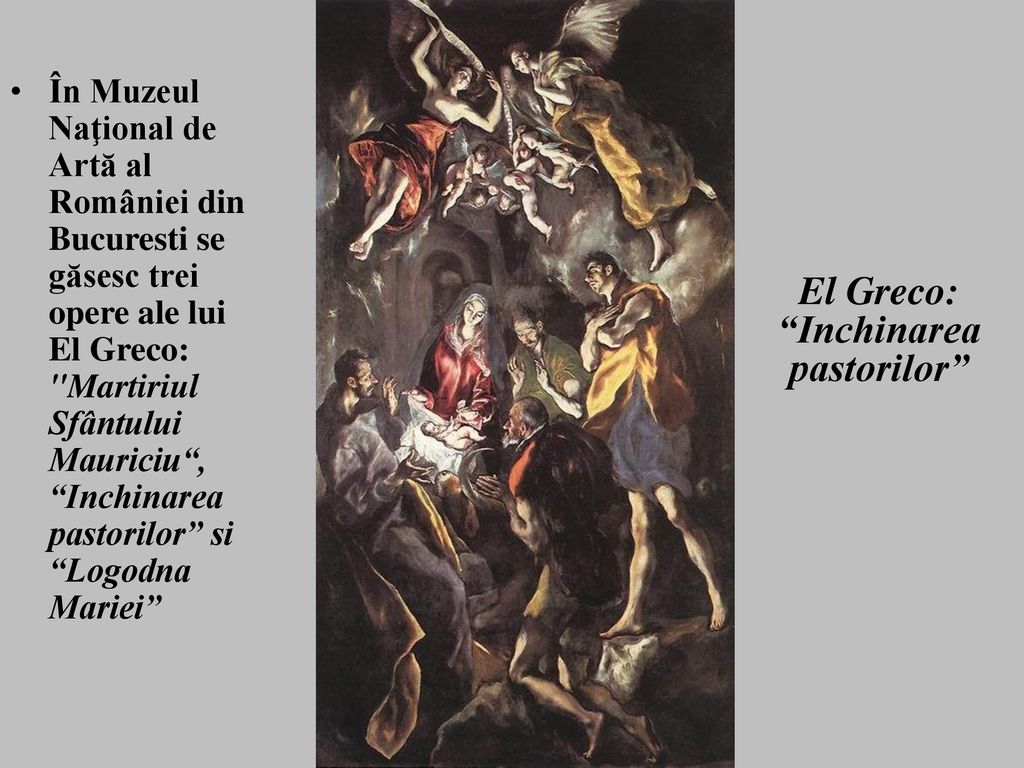 El Greco: Inchinarea pastorilor