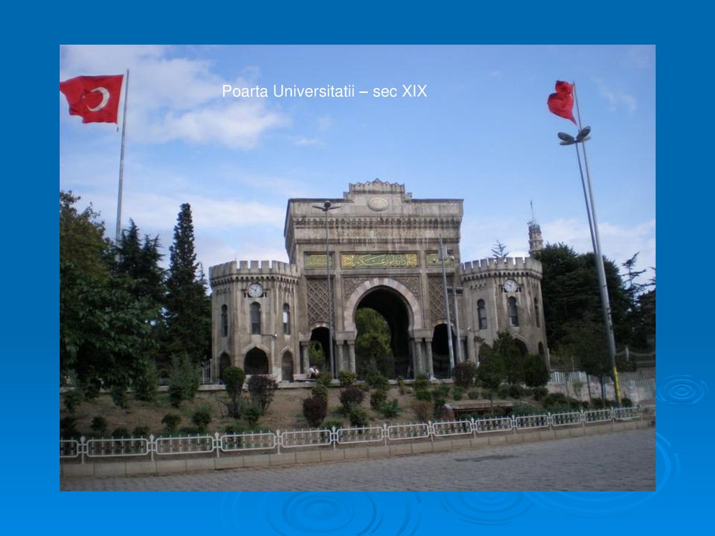 Poarta Universitatii – sec XIX