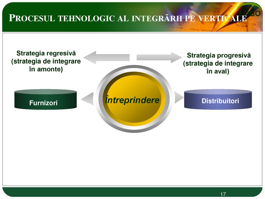 Procesul tehnologic al integrării pe verticale