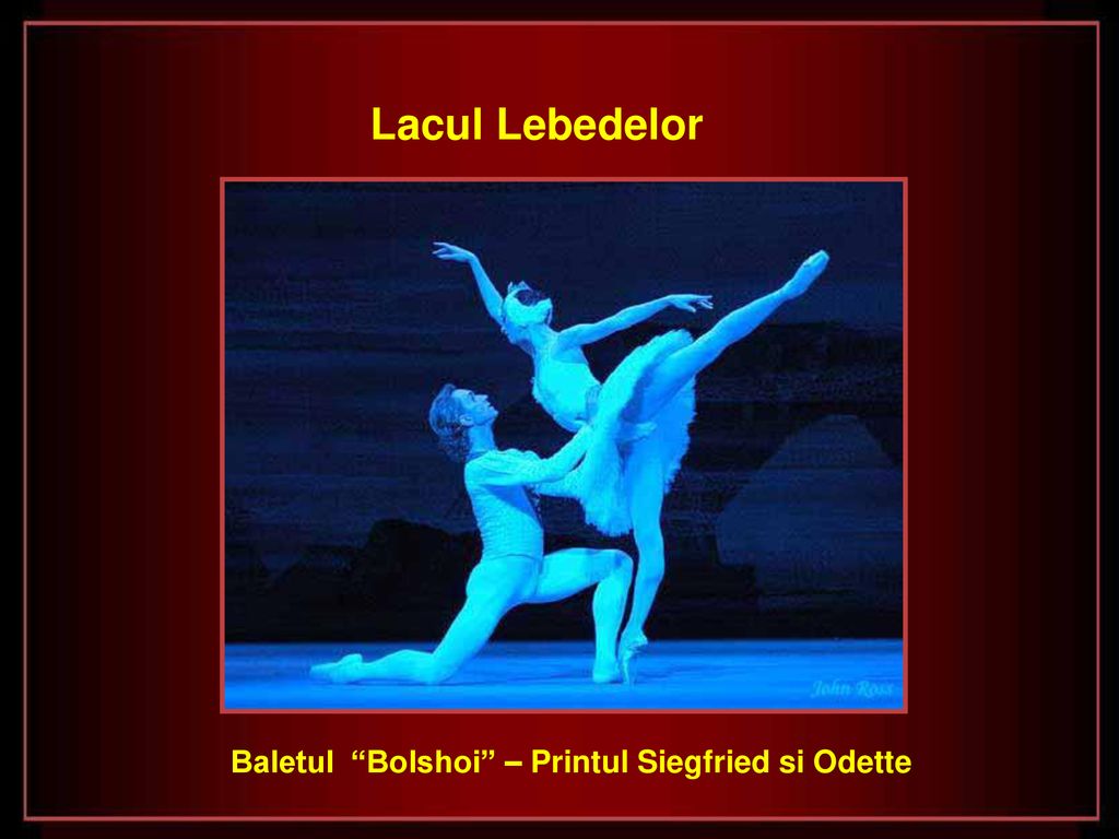 Baletul Bolshoi – Printul Siegfried si Odette