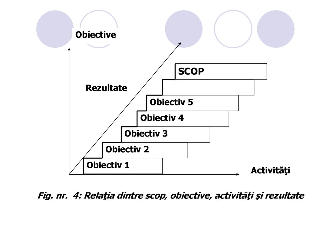 SCOP Obiective Rezultate Obiectiv 5 Obiectiv 4 Obiectiv 3 Obiectiv 2