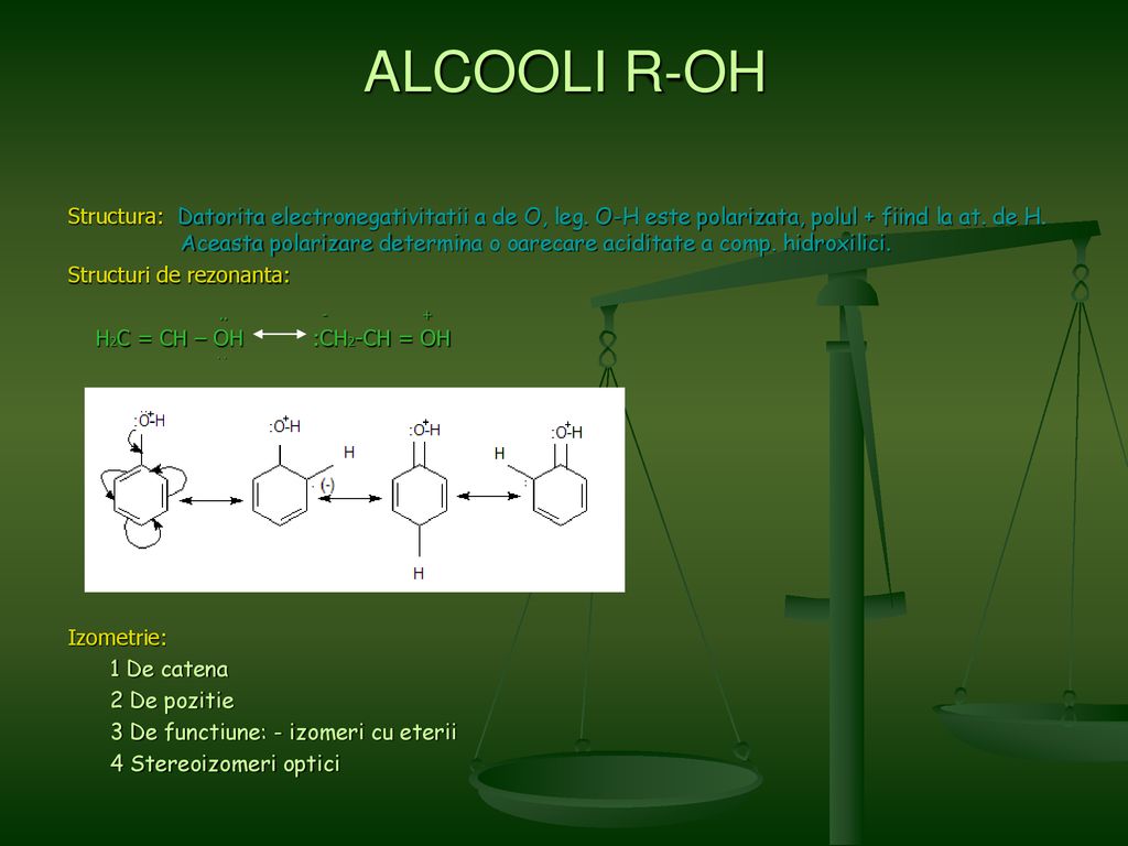 ALCOOLI R-OH