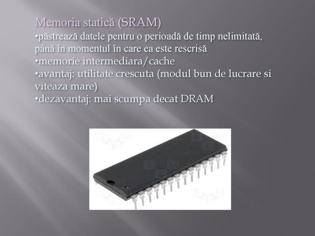Memoria statică (SRAM)