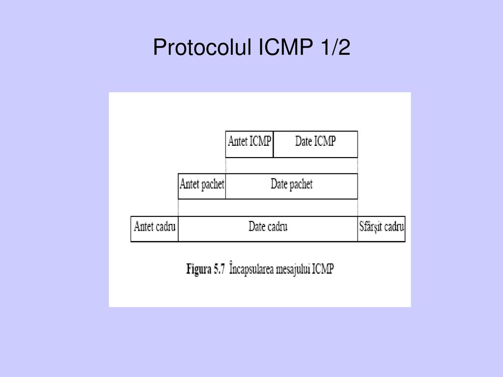 Protocolul ICMP 1/2