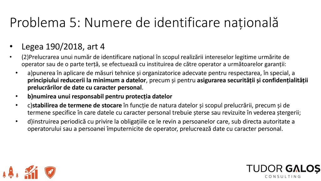 Problema 5: Numere de identificare națională