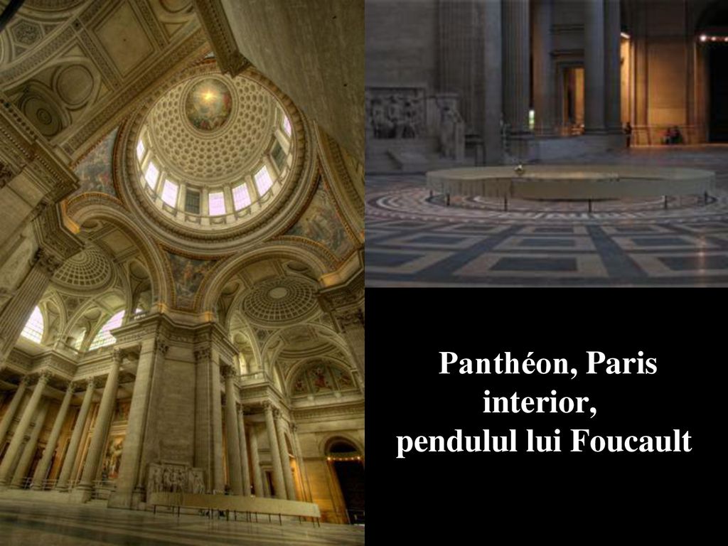 Panthéon, Paris interior, pendulul lui Foucault
