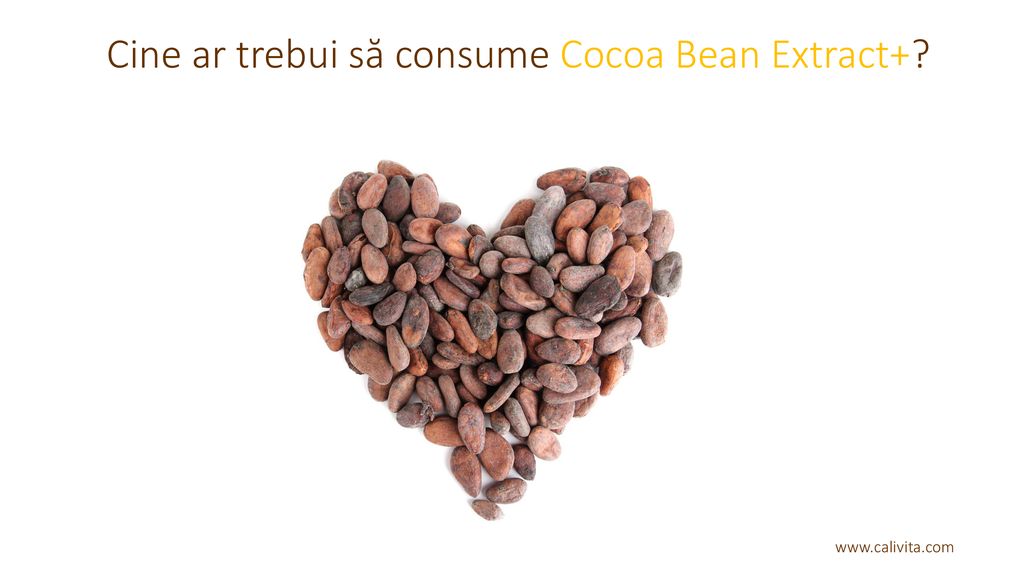 Cine ar trebui să consume Cocoa Bean Extract+