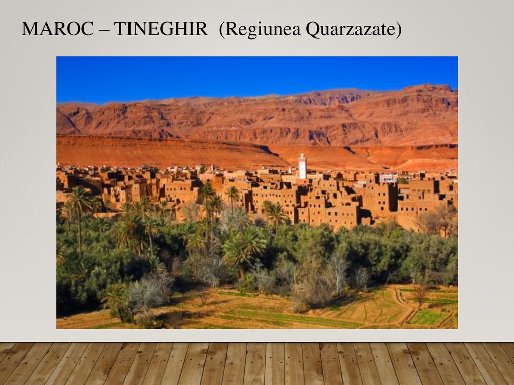 Maroc – Tineghir (Regiunea Quarzazate)