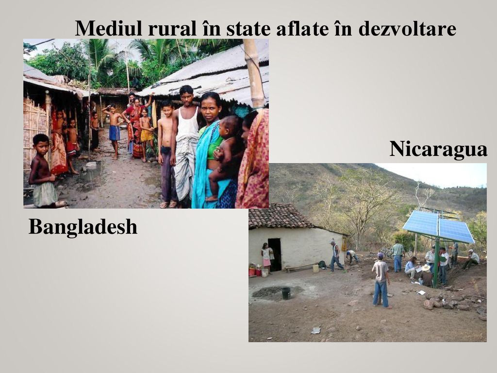 Mediul rural în state aflate în dezvoltare