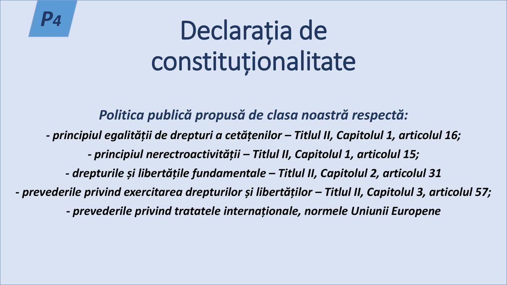 Declarația de constituționalitate