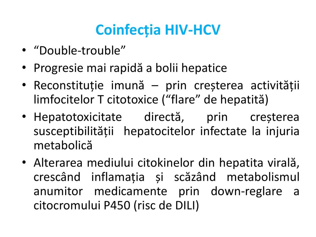 Coinfecția HIV-HCV Double-trouble